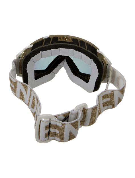 fake fendi ski goggles|Fendi 2020 Golden Roma Mirrored Ski Goggles .